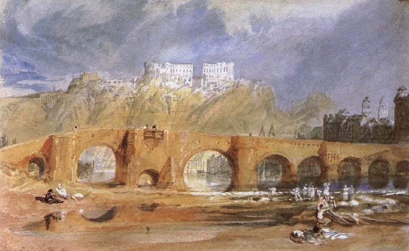 Joseph Mallord William Turner Bridge oil painting image